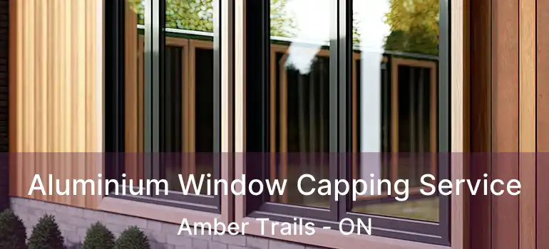  Aluminium Window Capping Service Amber Trails - ON