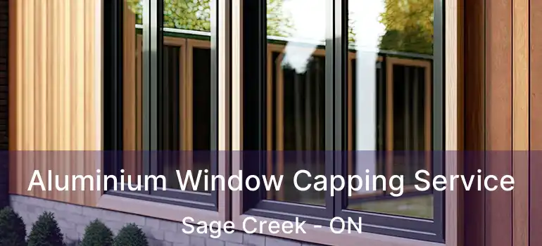  Aluminium Window Capping Service Sage Creek - ON