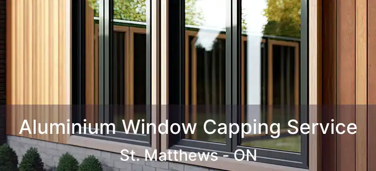  Aluminium Window Capping Service St. Matthews - ON
