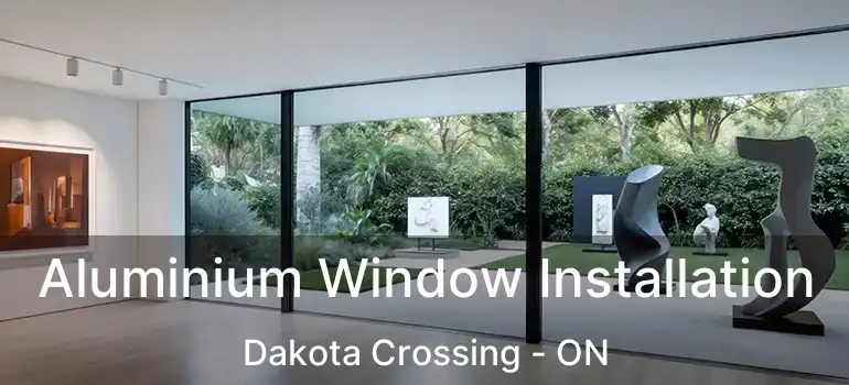  Aluminium Window Installation Dakota Crossing - ON