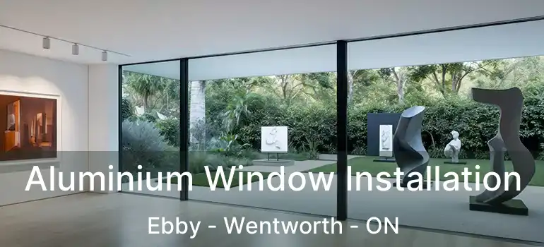 Aluminium Window Installation Ebby - Wentworth - ON