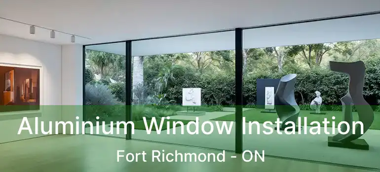  Aluminium Window Installation Fort Richmond - ON