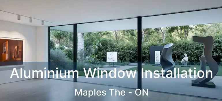  Aluminium Window Installation Maples The - ON