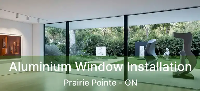  Aluminium Window Installation Prairie Pointe - ON