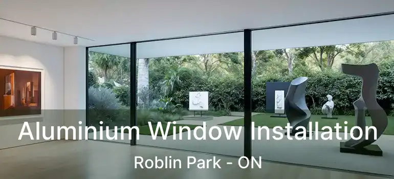  Aluminium Window Installation Roblin Park - ON