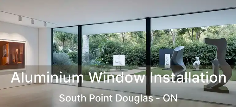  Aluminium Window Installation South Point Douglas - ON