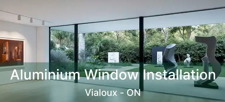  Aluminium Window Installation Vialoux - ON