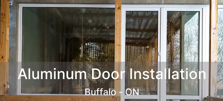  Aluminum Door Installation Buffalo - ON