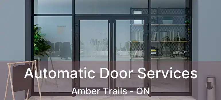  Automatic Door Services Amber Trails - ON