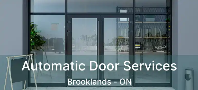  Automatic Door Services Brooklands - ON