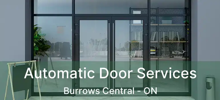  Automatic Door Services Burrows Central - ON