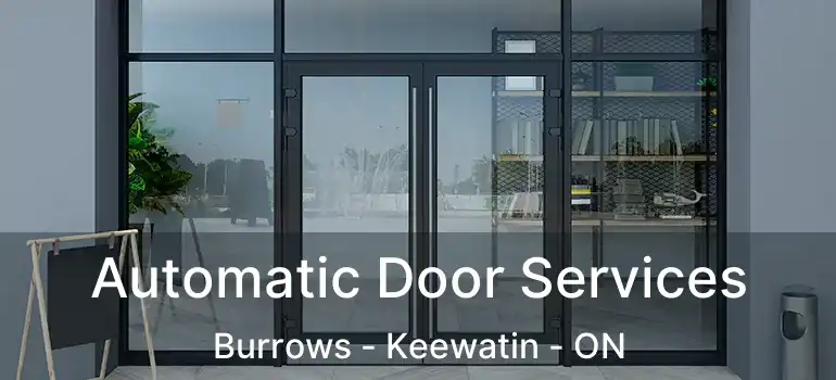  Automatic Door Services Burrows - Keewatin - ON