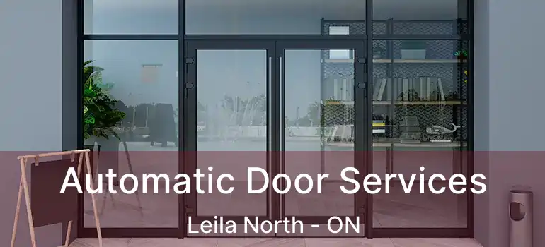  Automatic Door Services Leila North - ON