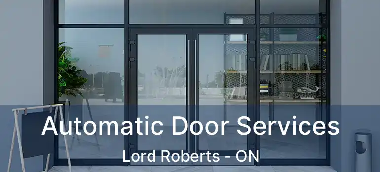  Automatic Door Services Lord Roberts - ON