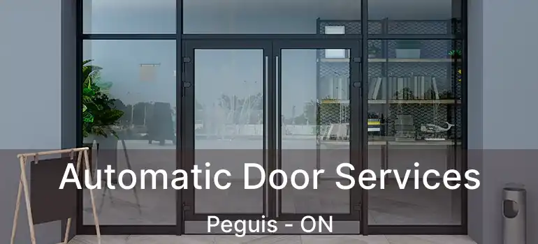 Automatic Door Services Peguis - ON