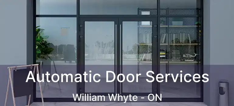  Automatic Door Services William Whyte - ON