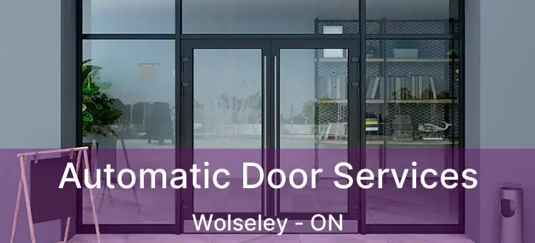  Automatic Door Services Wolseley - ON