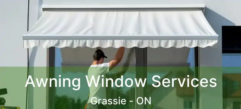  Awning Window Services Grassie - ON