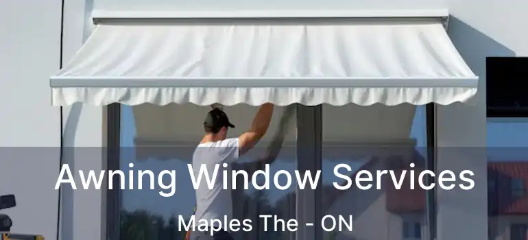  Awning Window Services Maples The - ON