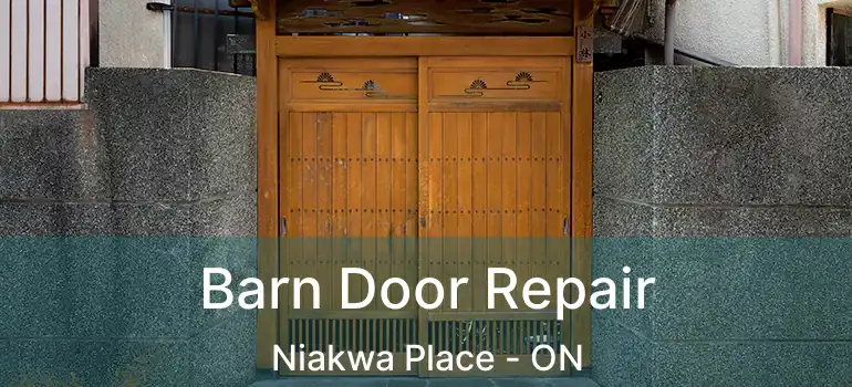  Barn Door Repair Niakwa Place - ON