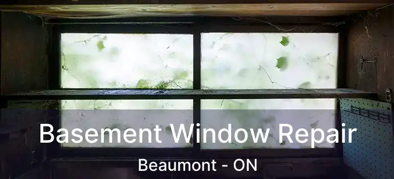  Basement Window Repair Beaumont - ON
