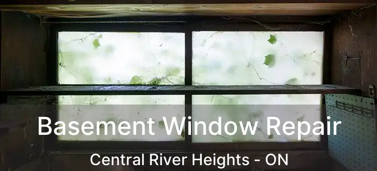 Basement Window Repair Central River Heights - ON