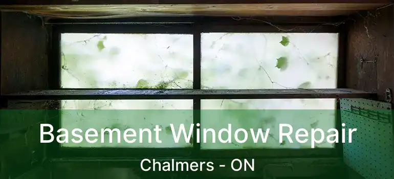  Basement Window Repair Chalmers - ON