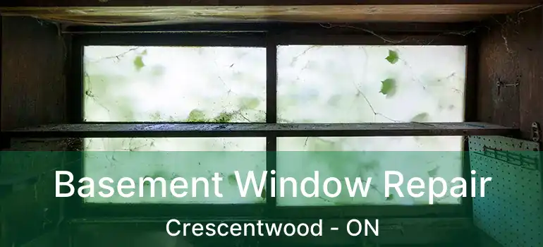  Basement Window Repair Crescentwood - ON