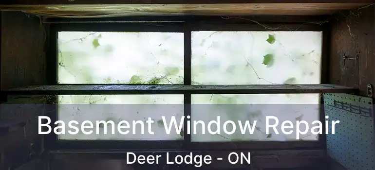  Basement Window Repair Deer Lodge - ON