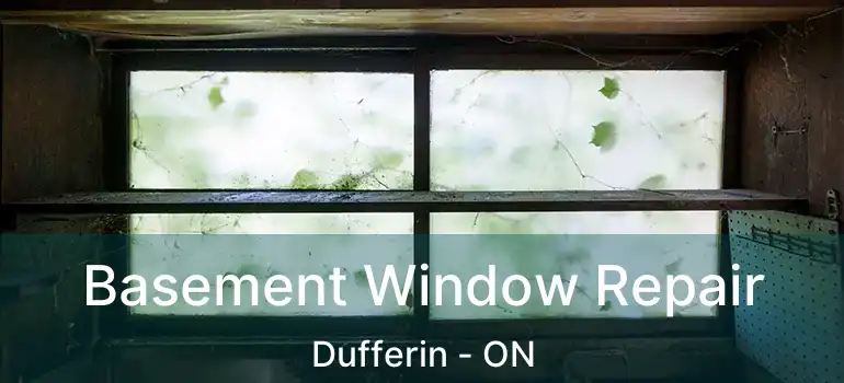  Basement Window Repair Dufferin - ON