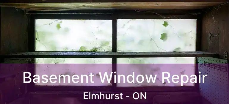  Basement Window Repair Elmhurst - ON