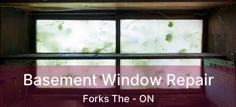  Basement Window Repair Forks The - ON