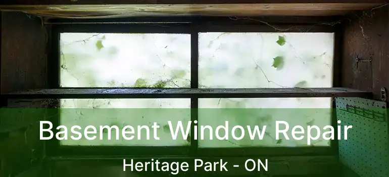  Basement Window Repair Heritage Park - ON