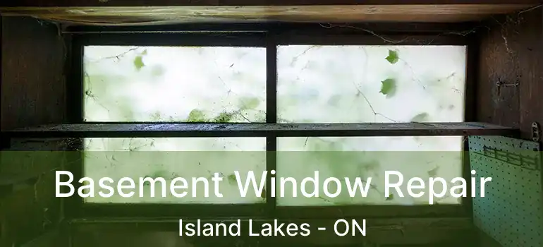  Basement Window Repair Island Lakes - ON