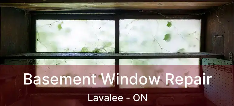  Basement Window Repair Lavalee - ON