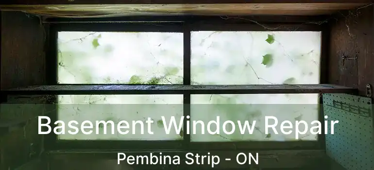  Basement Window Repair Pembina Strip - ON