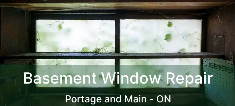  Basement Window Repair Portage and Main - ON