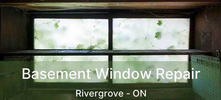  Basement Window Repair Rivergrove - ON