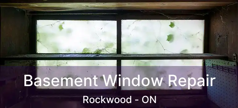  Basement Window Repair Rockwood - ON
