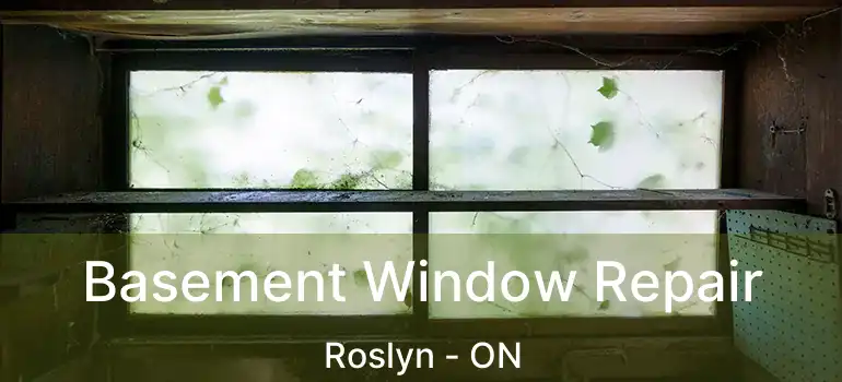  Basement Window Repair Roslyn - ON
