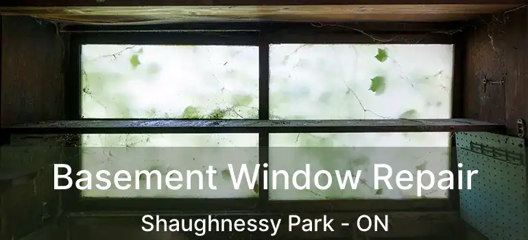  Basement Window Repair Shaughnessy Park - ON