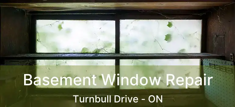  Basement Window Repair Turnbull Drive - ON