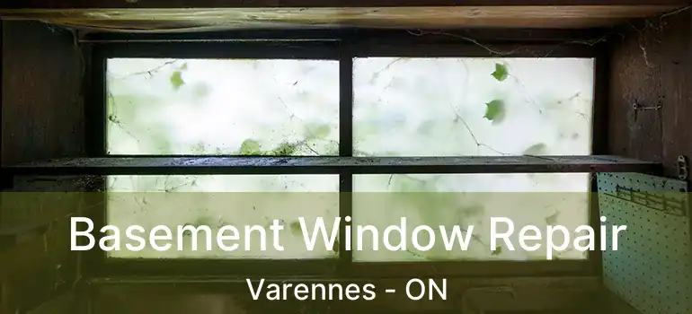  Basement Window Repair Varennes - ON
