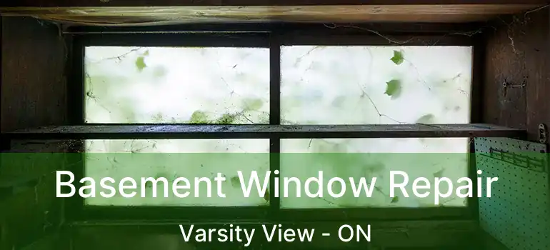 Basement Window Repair Varsity View - ON