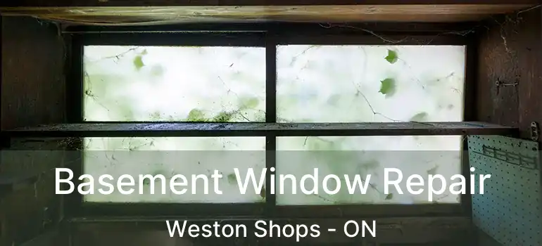  Basement Window Repair Weston Shops - ON