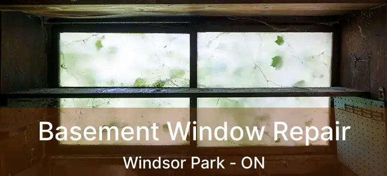 Basement Window Repair Windsor Park - ON
