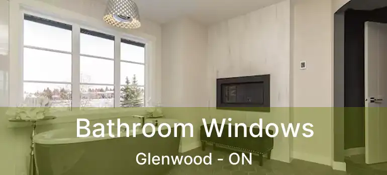  Bathroom Windows Glenwood - ON