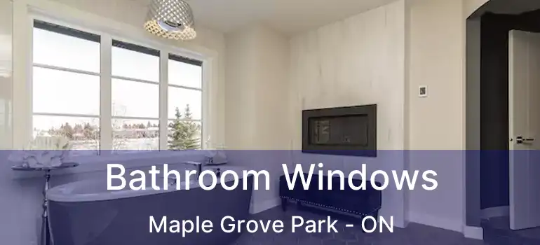  Bathroom Windows Maple Grove Park - ON
