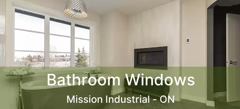  Bathroom Windows Mission Industrial - ON