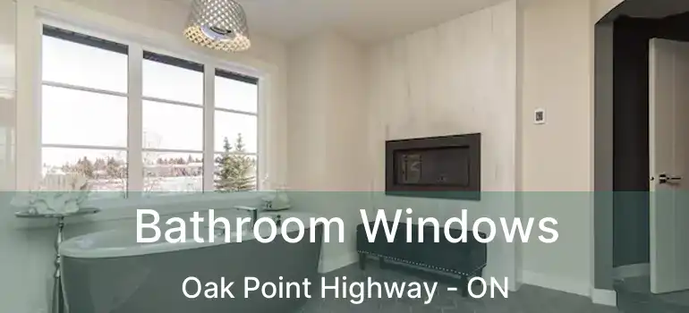  Bathroom Windows Oak Point Highway - ON